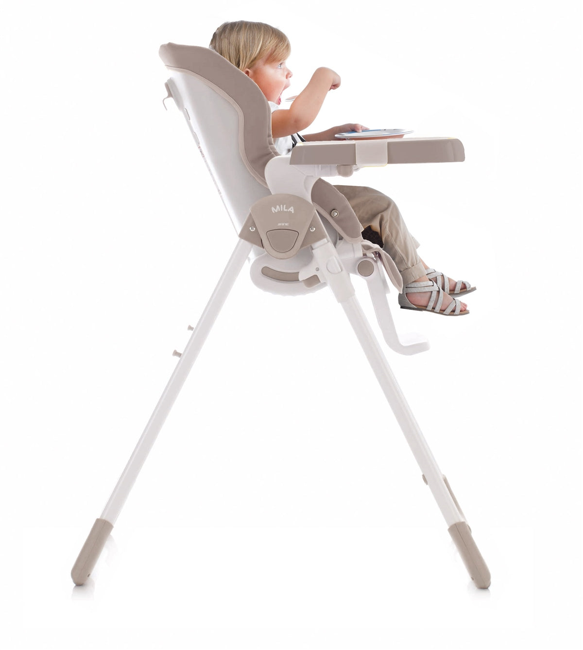 Jane Mila Leatherette Highchair, 0-3 Years, Star