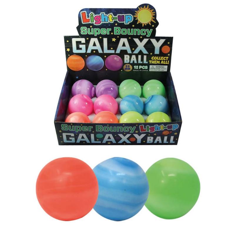 Playwrite Light Up Galaxy Ball 5.5cm