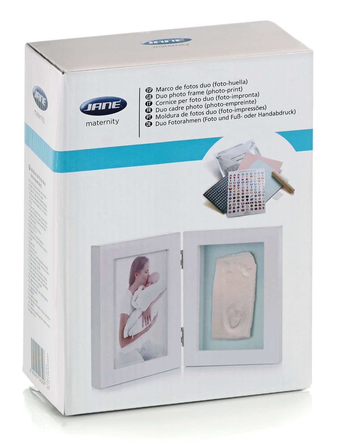 Jane Photo Frame 2 Seg, Hand or Footprint