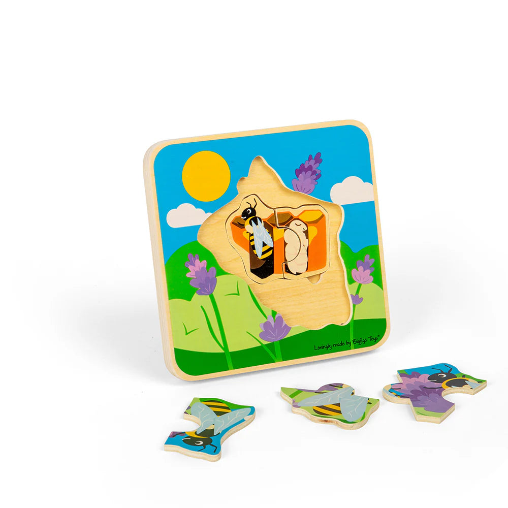 Bigjigs Honeybee Lifecycle Puzzle