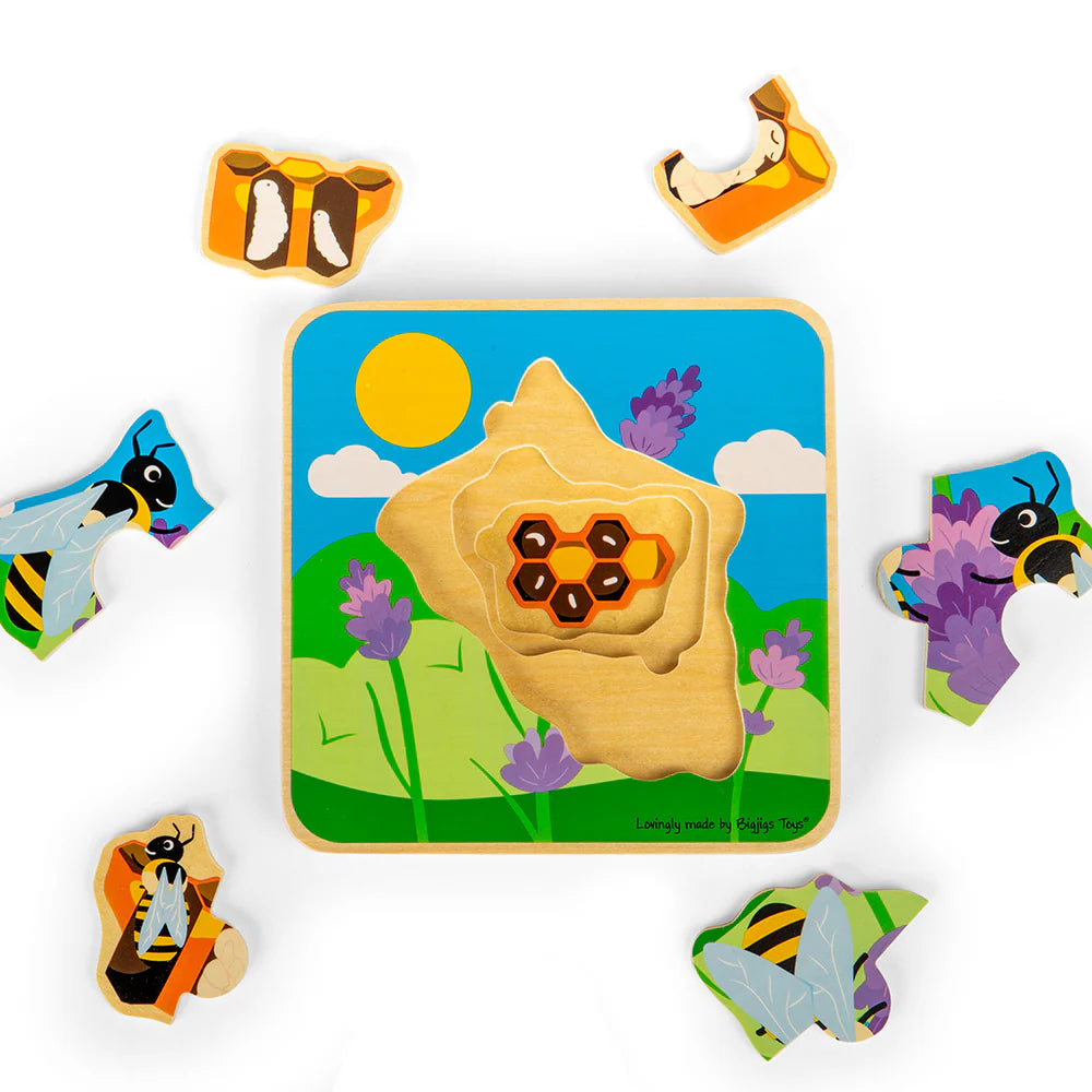 Bigjigs Honeybee Lifecycle Puzzle