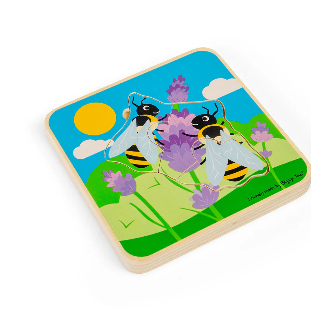 Bigjigs Honeybee Lifecycle Puzzle