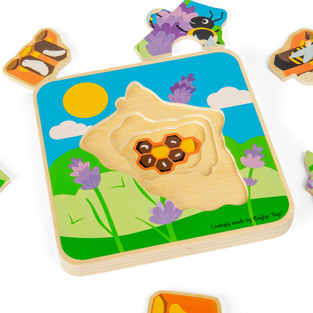 Bigjigs Honeybee Lifecycle Puzzle