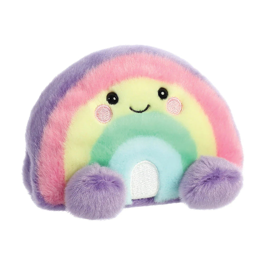 Aurora Palm Pals Vivi Rainbow Soft Toy 5”