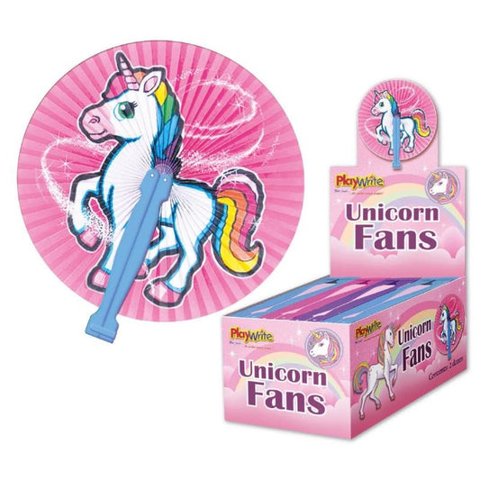 Playwrite Paper Folding Unicorn Fan