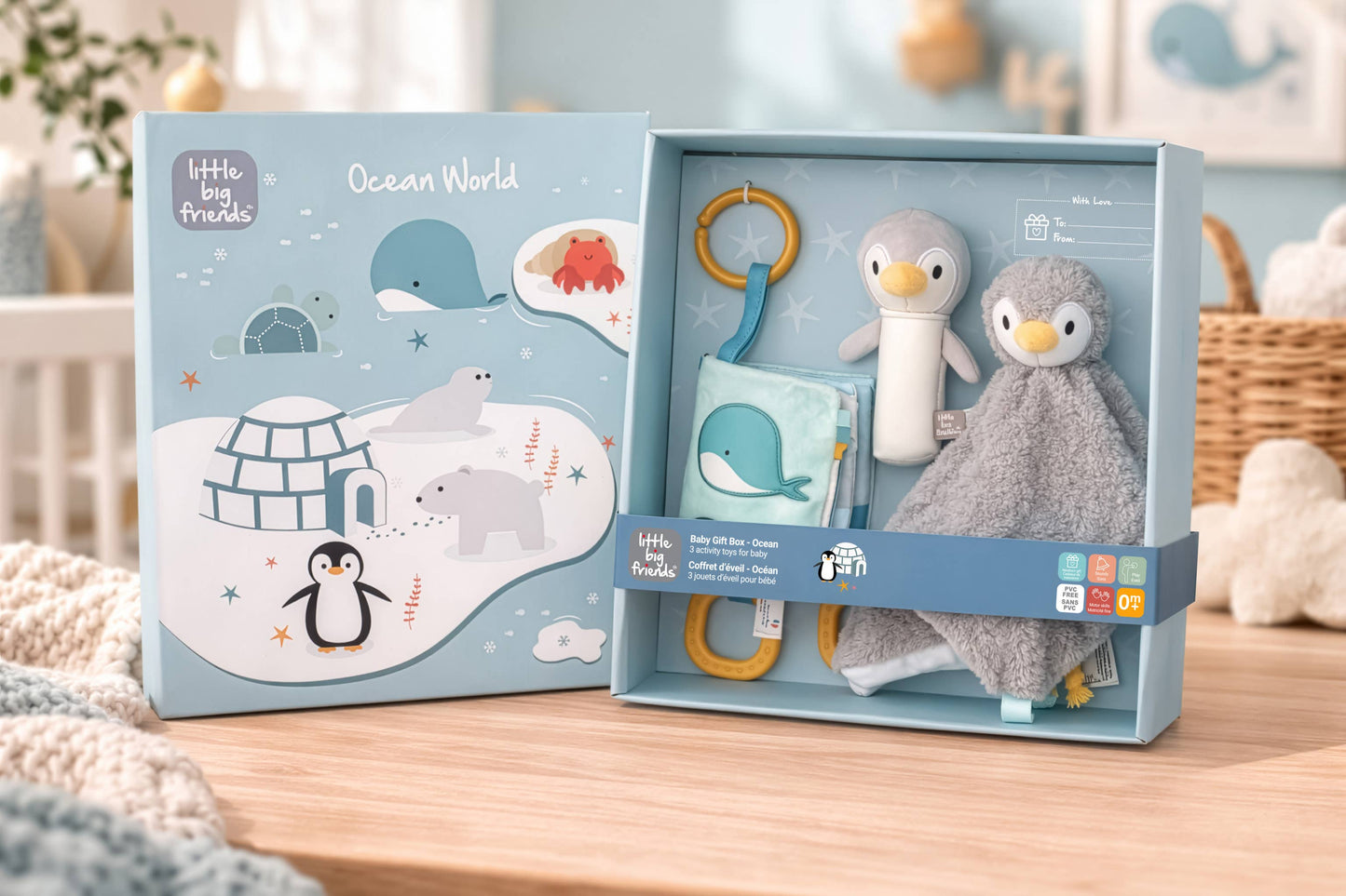 Little Big Friends Baby Gift Box - Ocean