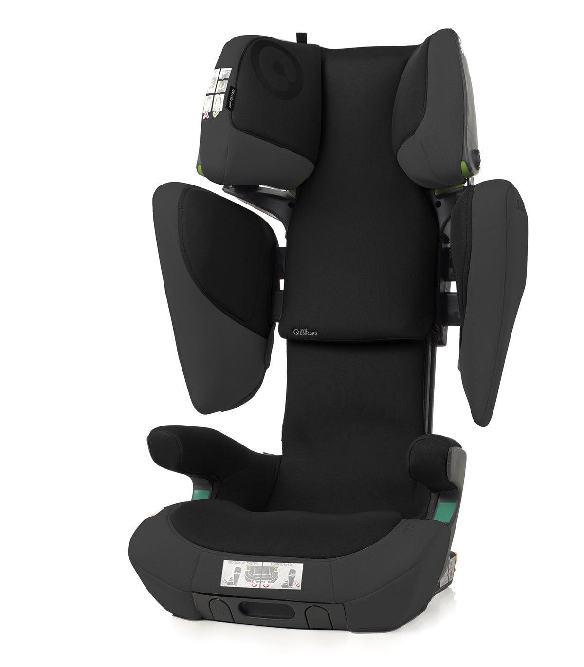 Jane Concord Transformer iPlus i-Size Car Seat, 100-150cm, 3.5-12 Years, Mars Gray