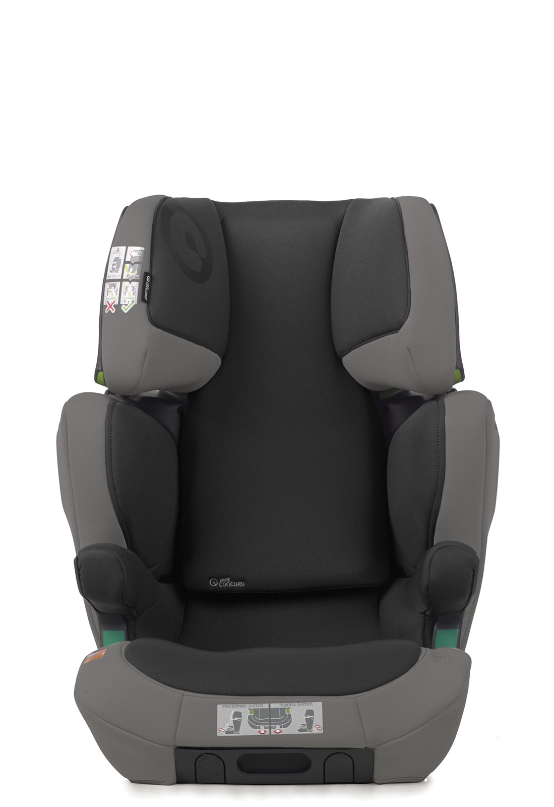Jane Concord Transformer iPlus i-Size Car Seat, 100-150cm, 3.5-12 Years, Mars Gray