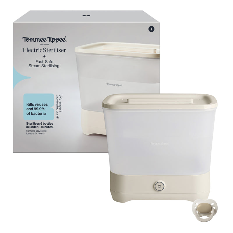 Tommee Tippee Super Steam Steriliser White