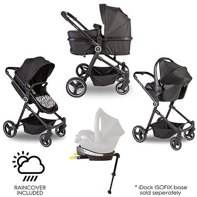 Red Kite Push Me Savanna i 3 in 1 Travel System - Zebra