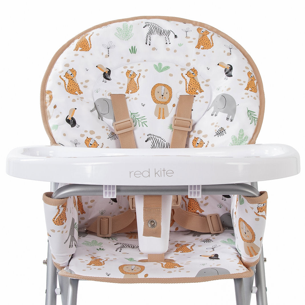 Red Kite Feed Me Compact Folding Highchair - Jungle Tots