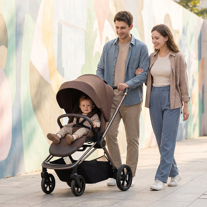 Red Kite Push Me Cruise 3 in 1 Travel System - Chestnut