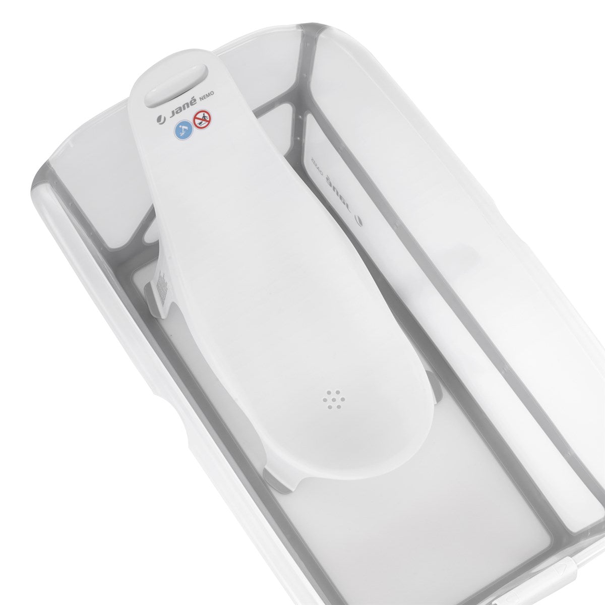Jane Oasis Folding Bathtub, Pale