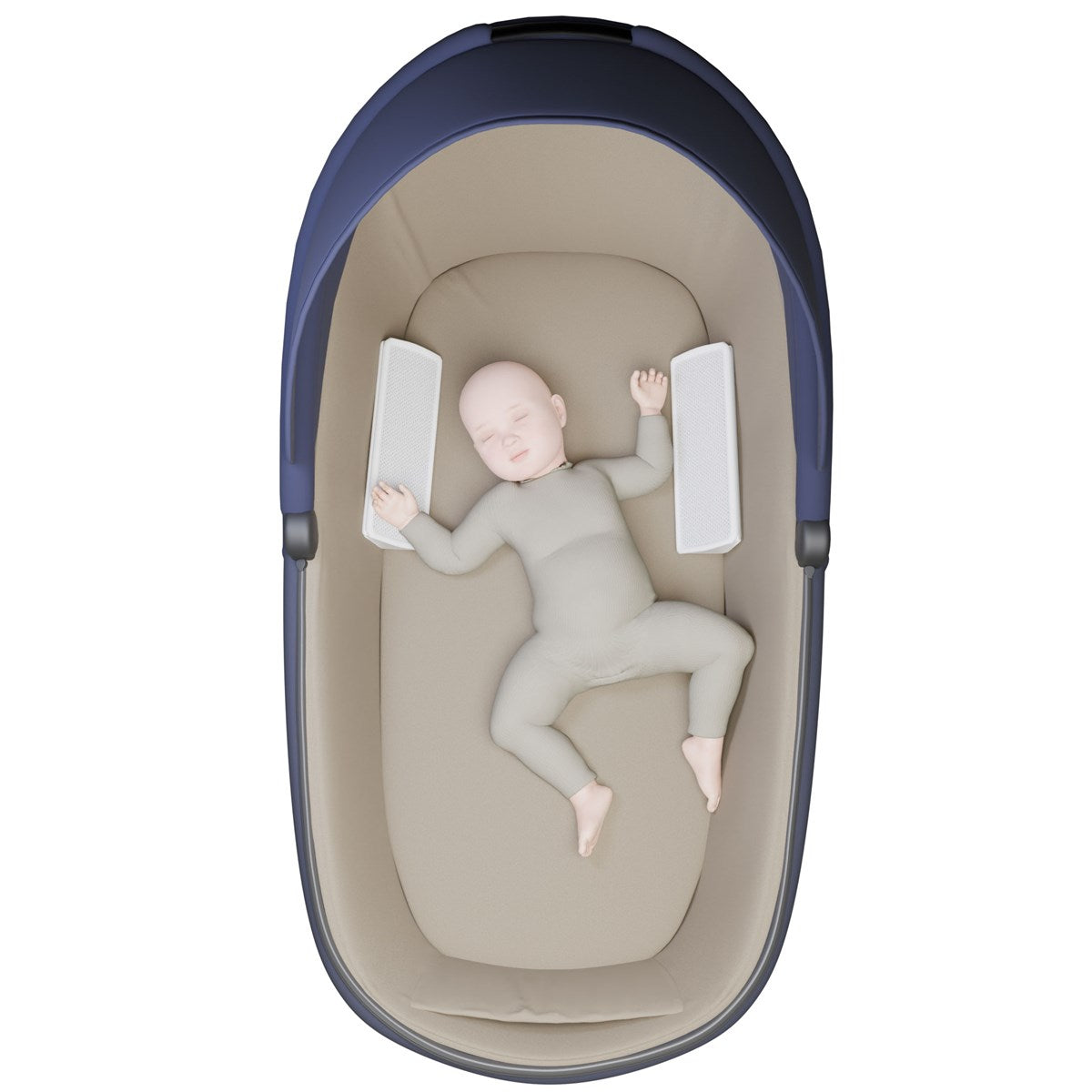 Snooze Secure 3D Air Mesh Baby Sleep Solution – Safer Sleep, Reduced CO₂ Risk