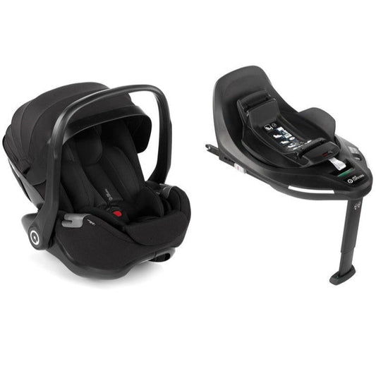 Jane Kombibaby Lie-Flat Infant Car Seat, i-Size 40-87 cm, 0-18m, Matt Black