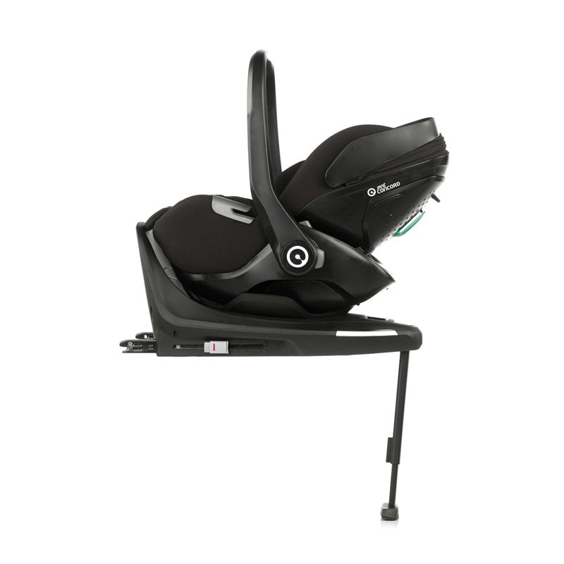 Jane Kombibaby Lie-Flat Infant Car Seat, i-Size 40-87 cm, 0-18m, Matt Black