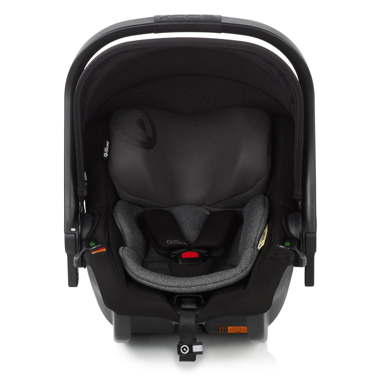 Jané Trider Travel System Bundle with Transporter Plus & Koos R1 i-Size Car Seat, Black