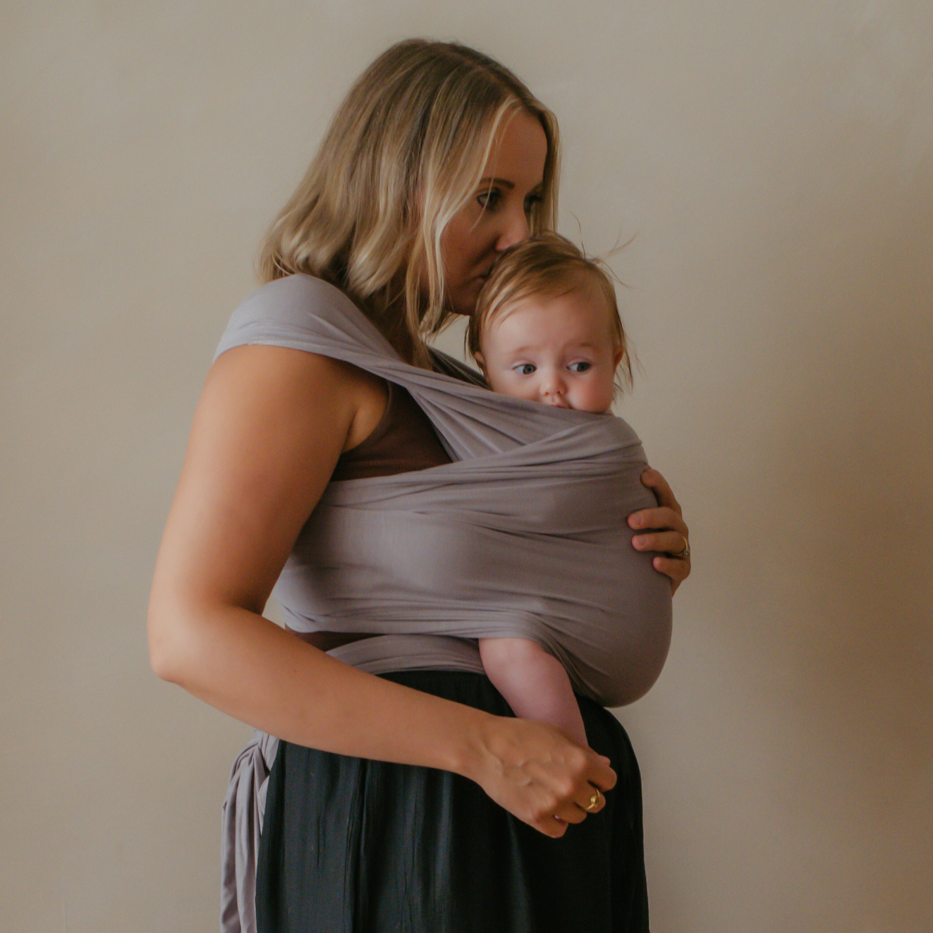 Stone Mist - Baby Wrap Carrier