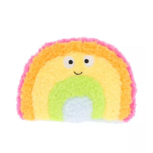 Keel Eco Snackies Food Rainbow Cake Fluffy Plushie 12cm