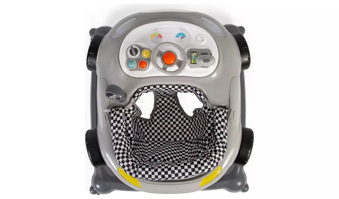 Red Kite Baby Go Round Race Baby Walker-Grey