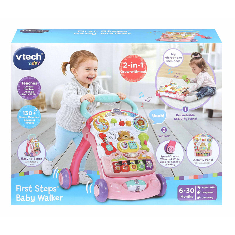 VTech First Steps® Baby Walker Pink