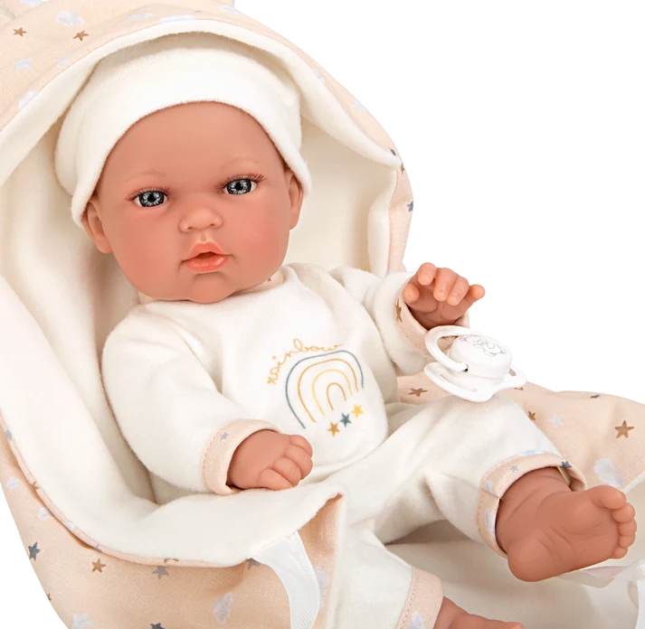 Roma Doll Arias 30cm Elegance Beige Bunny Blanket and Dummy