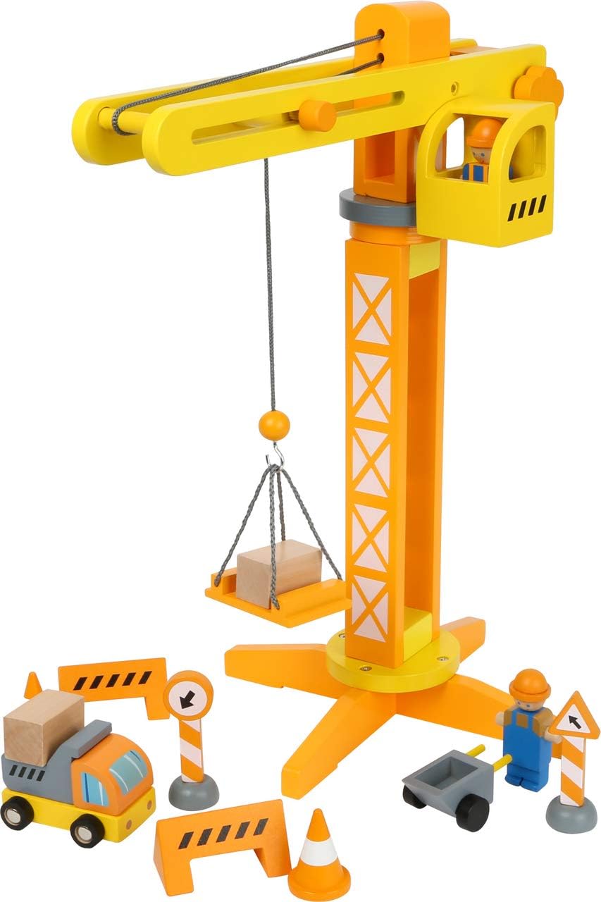 Small Foot Construction Crane with Construction Site Accessories
