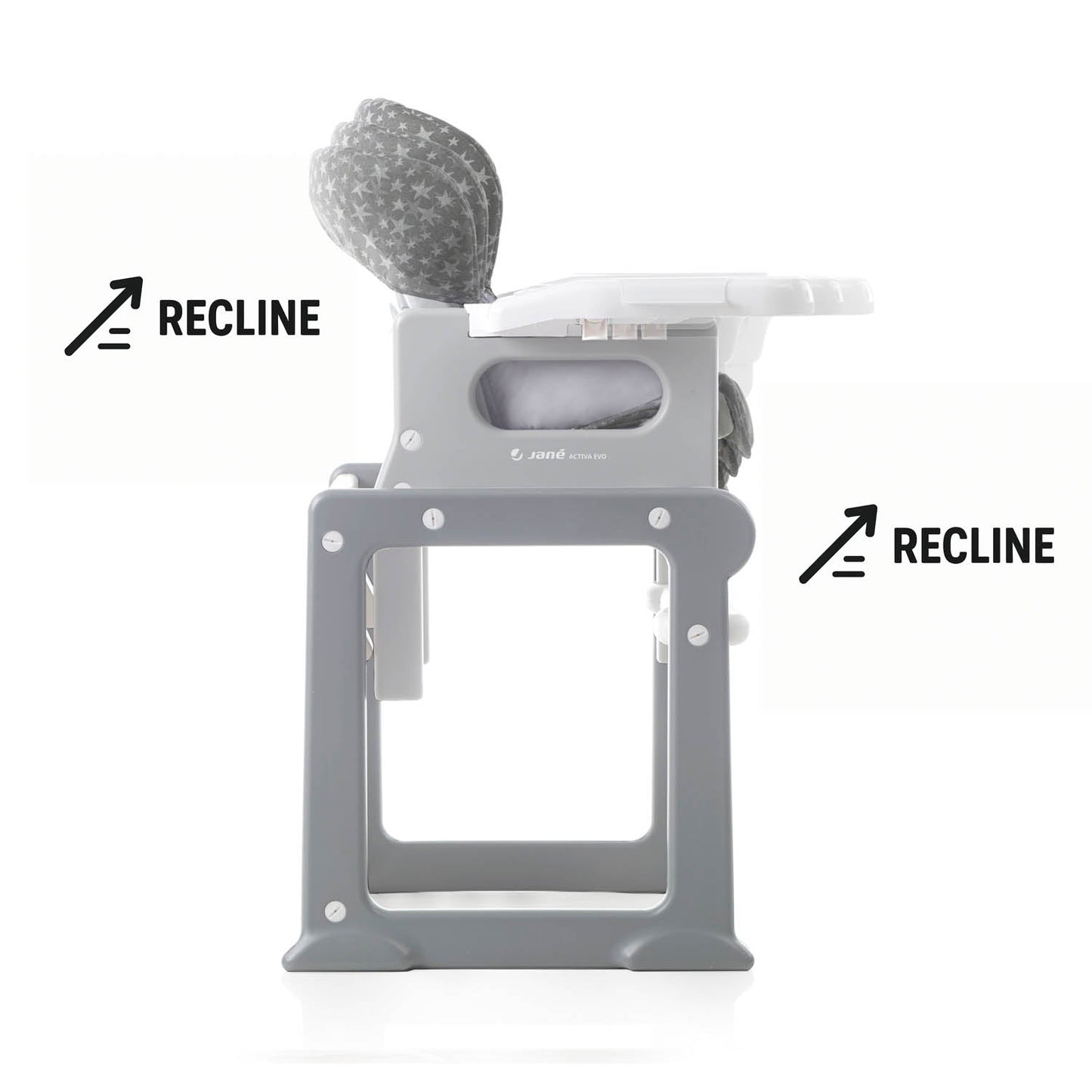 Jane Activa Evo 2in1 Highchair / Junior Table & Chair, 0-3 years, Iris