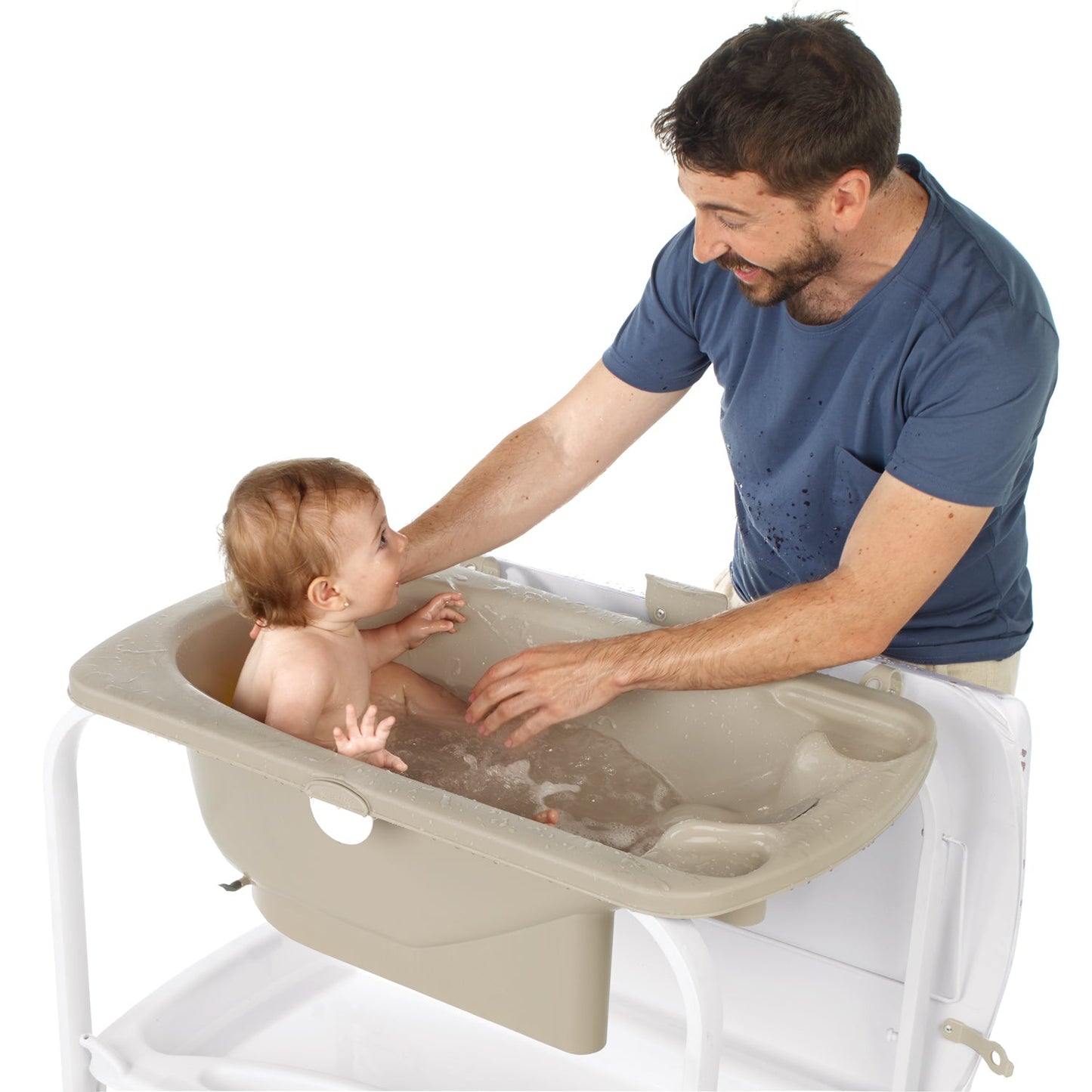 Jane Flip Baby Bath Changing Unit, Sesame