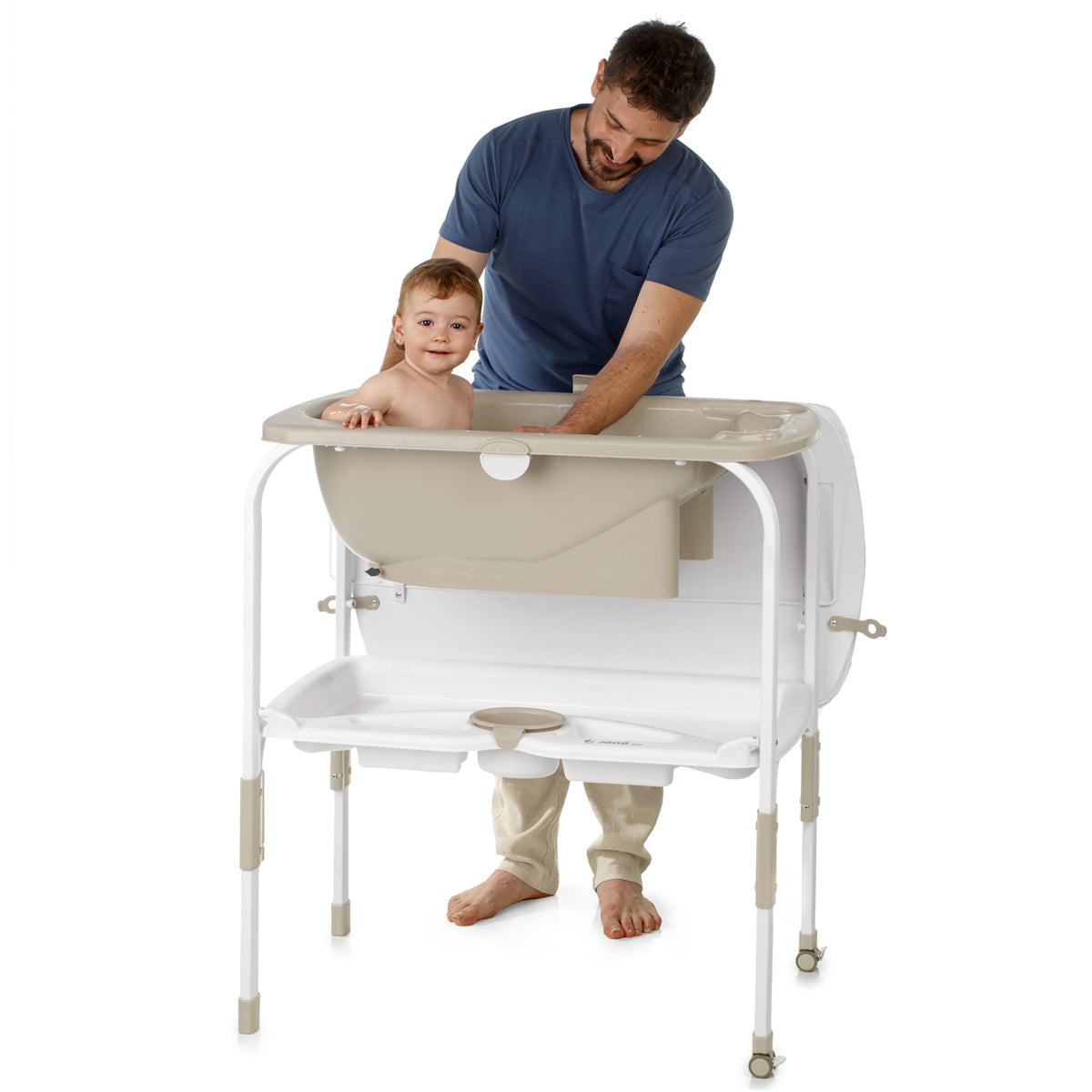 Jane Flip Baby Bath Changing Unit, Sesame