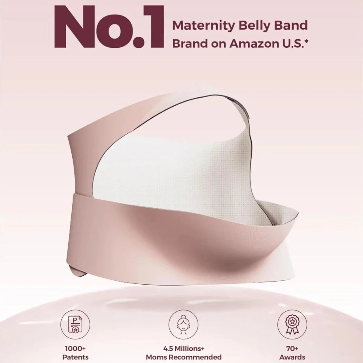 Momcozy Ergonest Maternity Belly Band XL - Black