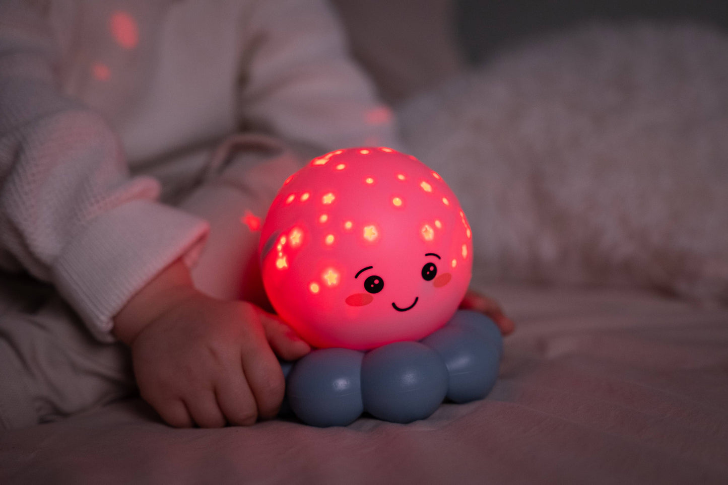 Cloud B Twinkles To Go Octo®  Nightlight- Baby Blue