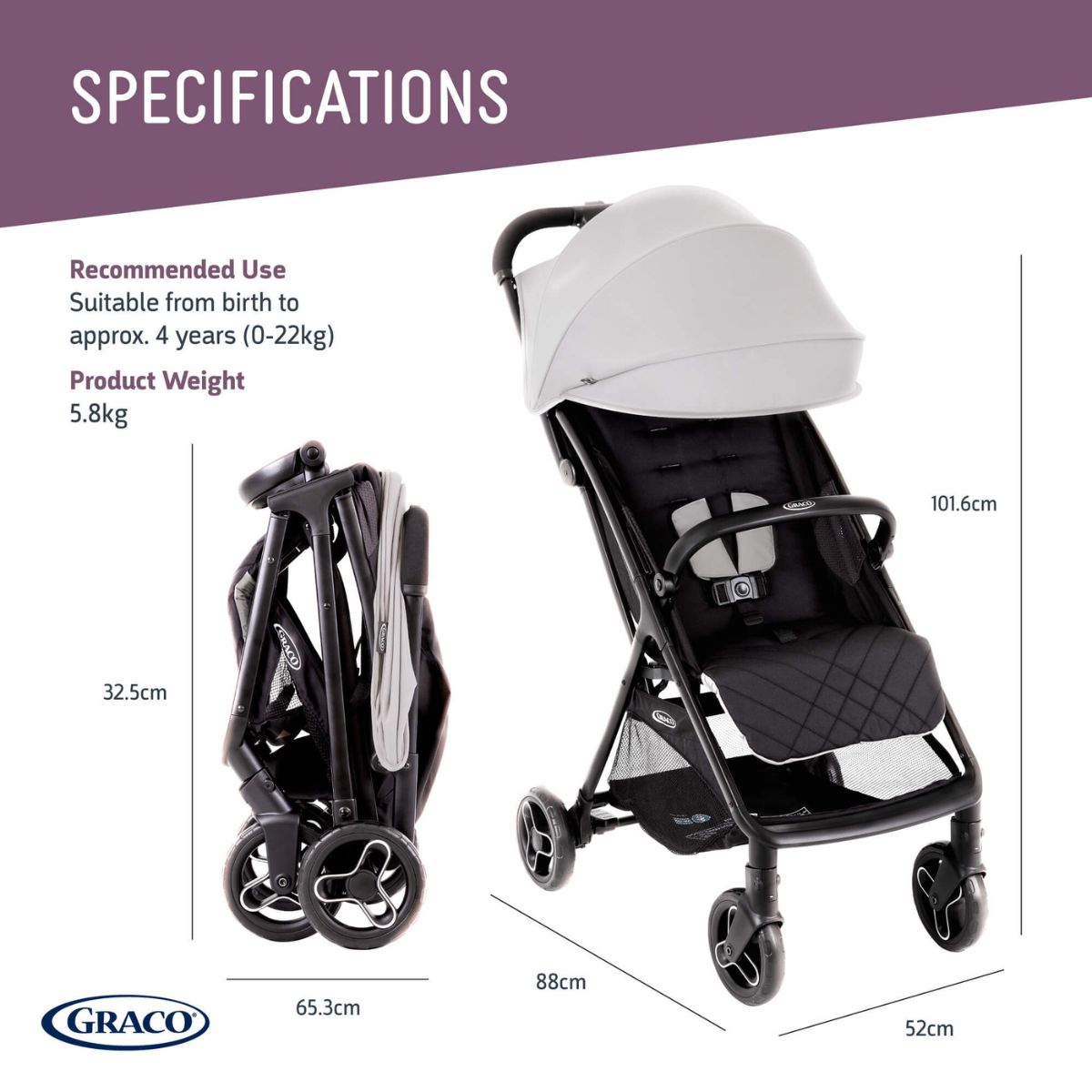 Graco Myavo - Steeple Grey