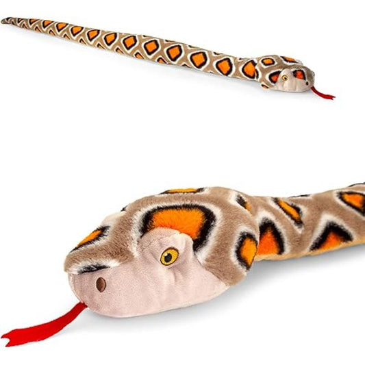 Keel Eco BROWN 65cm Snake Plush