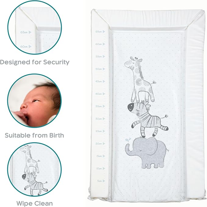 East Coast Changing Mat Safari Height Chart