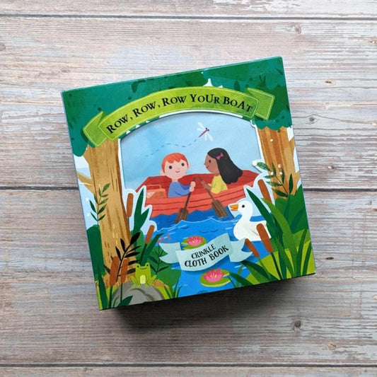 North Parade Row Row Your Boat Crinkly Cloth Book
