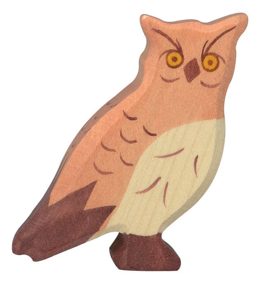 Holztiger Eagle Owl