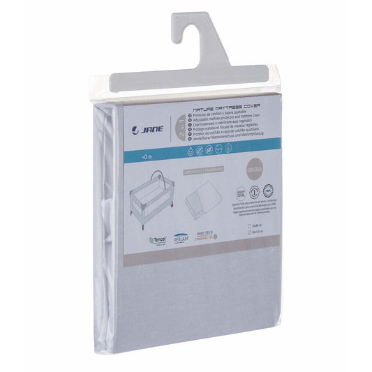 Jane Nature Cot Mattress Cover – 2in1 Fitted Sheet & Waterproof Mattress Protector