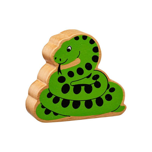 Natural green snake