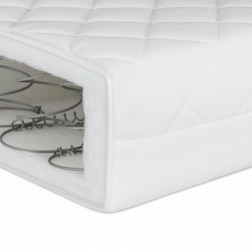 Luxury Air Flow Sprung Interior Cotbed Mattress 140 x 70 cm