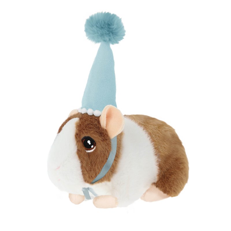 Keel Eco Party Pigs Brown & White Guinea Pig Plushie