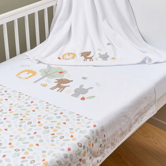East Coast Treetops 3 Piece Cot Bedding Set
