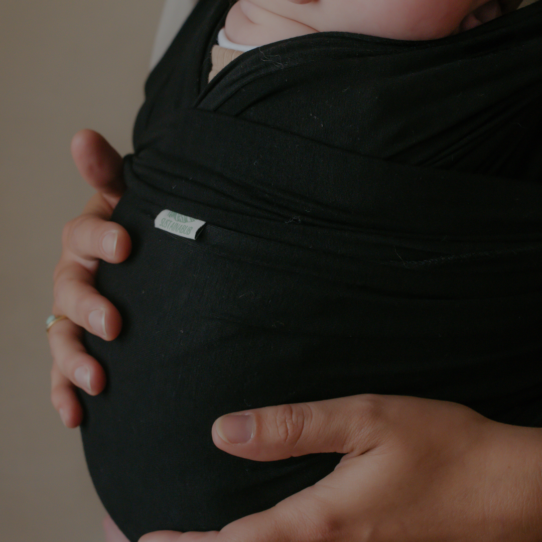 Night Black - Baby Wrap Carrier