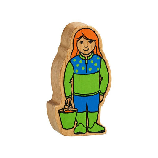 Lanka Kade Natural green & blue farm girl