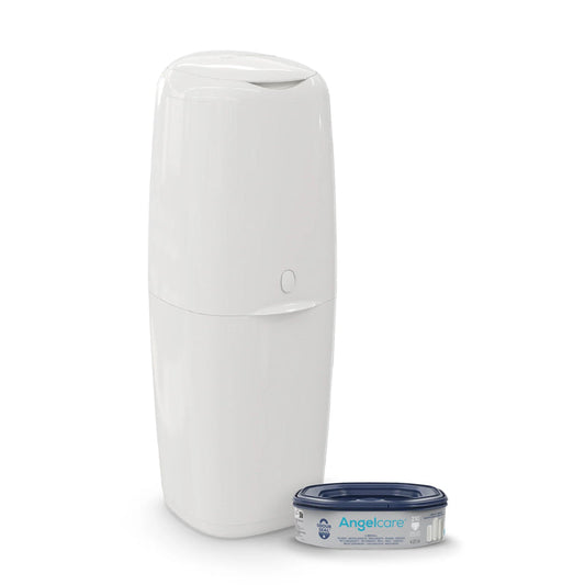 Angelcare Classic XL Nappy Bin Starter With 4 Pk Refills