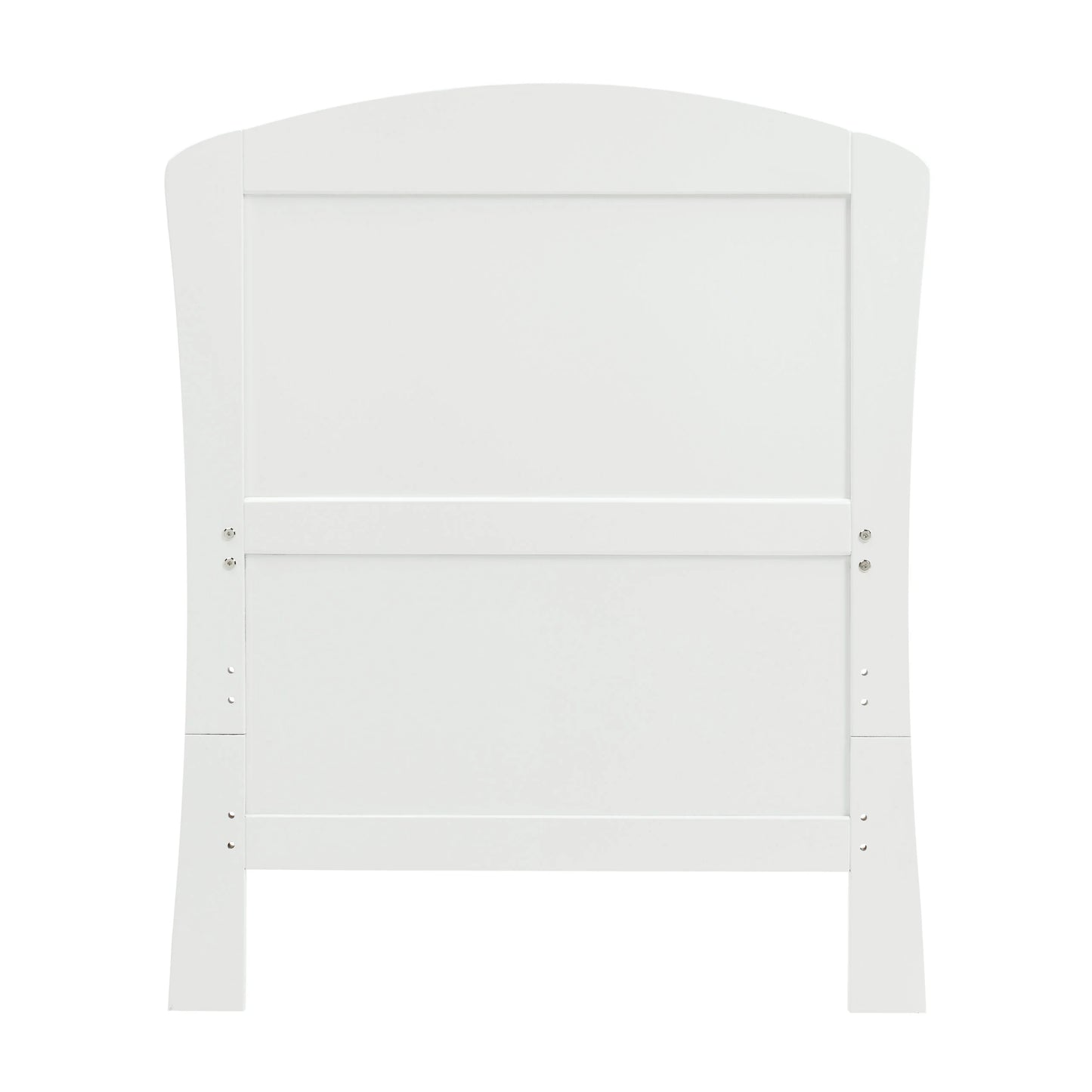 Babymore Aston Drop Side Cot Bed – White