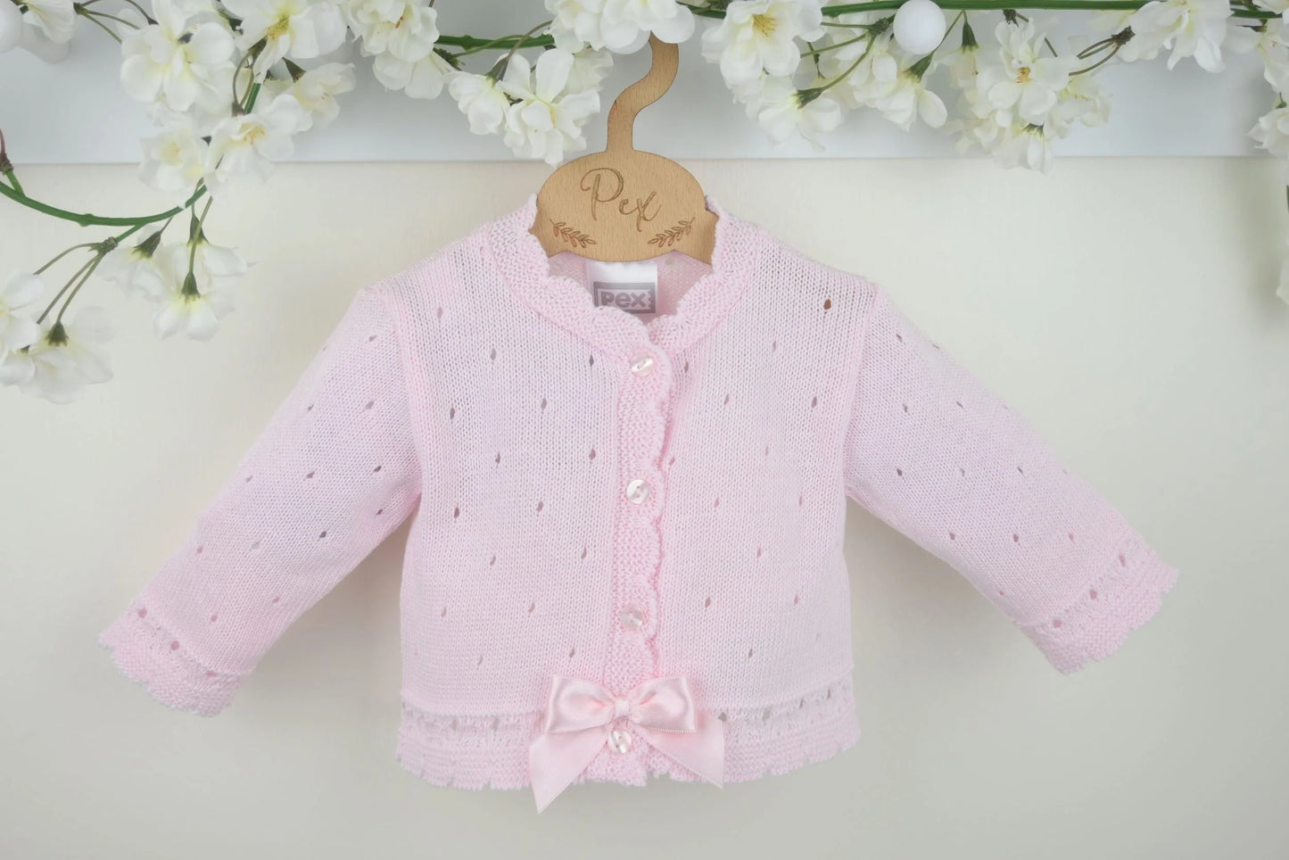 Pex Miranda Baby Cardigan Pink