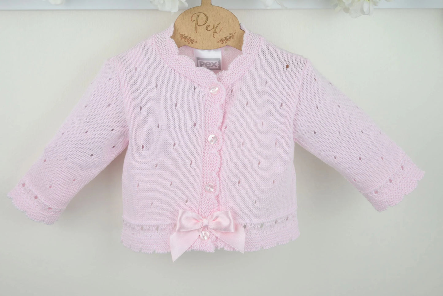 Pex Miranda Baby Cardigan Pink