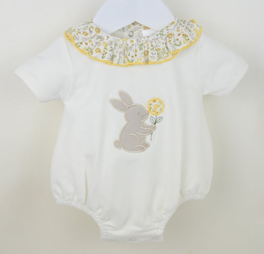 Pex Bunnie Romper Yellow