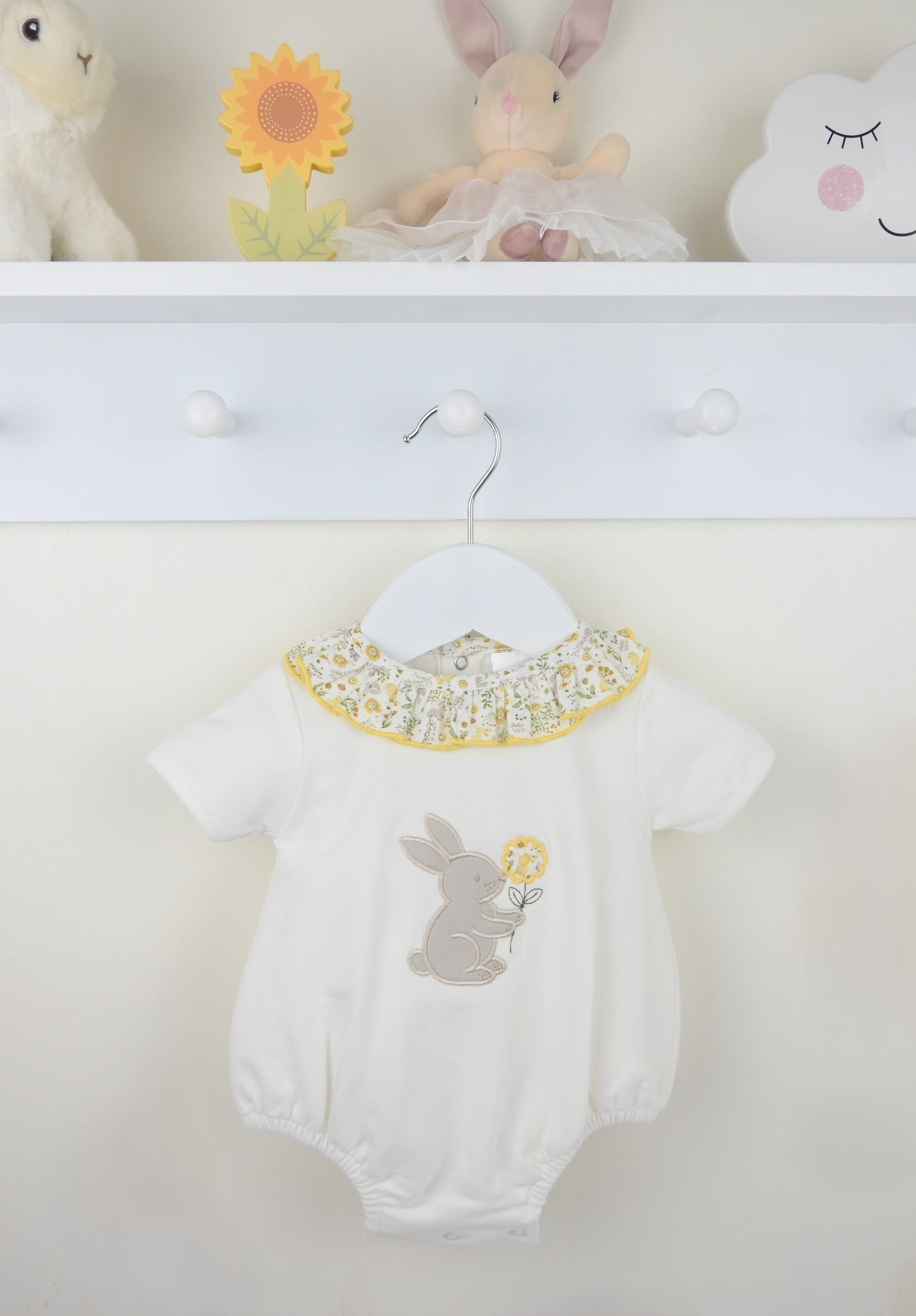Pex Bunnie Romper Yellow